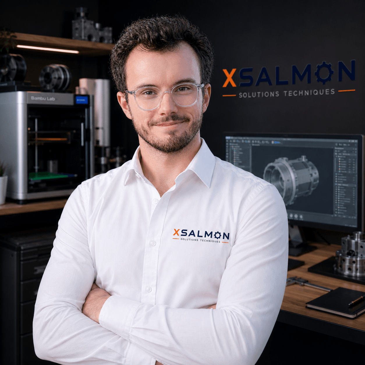 Portrait de Xavier Salmon, fondateur de XSALMON Solutions Techniques