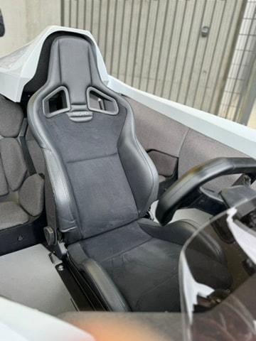 Siège conducteur du speedster TERNARIO